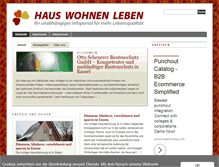 Tablet Screenshot of haus-wohnen-leben.de